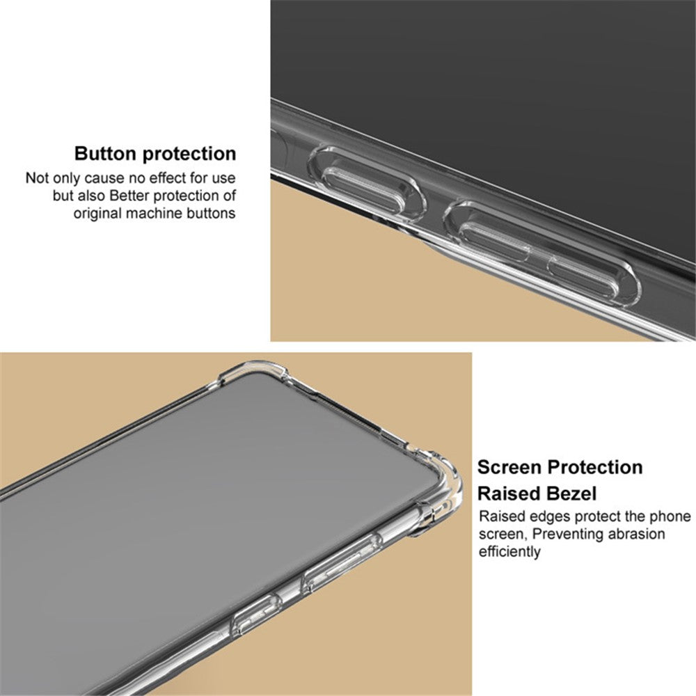 IMAK For Samsung Galaxy S24 FE Case Airbag Protection Anti-Drop TPU Phone Cover