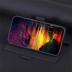 For Huawei Enjoy 50 Pro 4G / nova Y90 4G Twill Texture Side Magnetic Clasp PU Leather Stand Cover Card Slots Phone Case