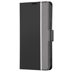 For Huawei Enjoy 50 Pro 4G / nova Y90 4G Twill Texture Side Magnetic Clasp PU Leather Stand Cover Card Slots Phone Case