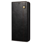 OnePlus Nord CE4 Lite 5G / Oppo K12x 5G (Kina) skal fallskyddande Crazy Horse-textur vaxigt läderfodral