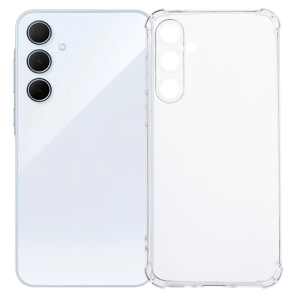 For Samsung Galaxy M35 5G Case Flexible TPU Clear Phone Cover