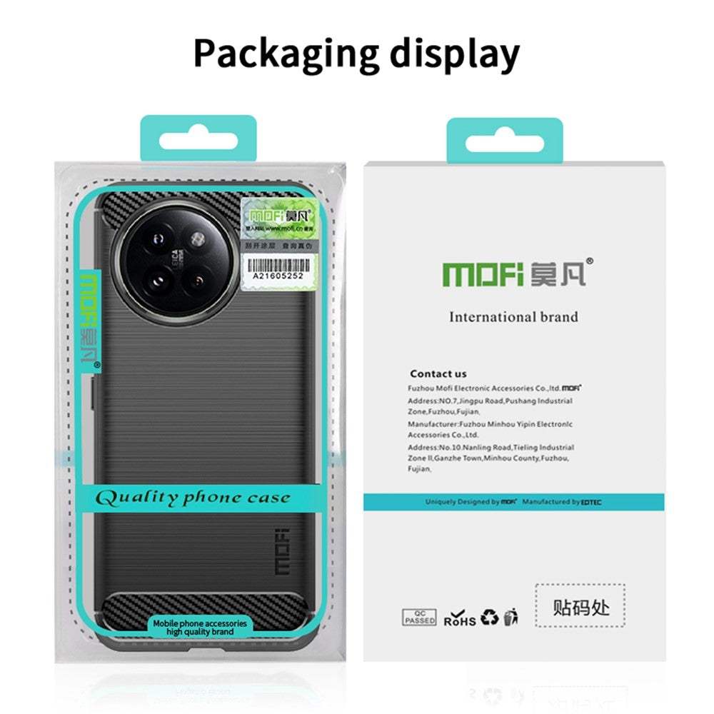 MOFI JK TPU Series-1 För Xiaomi Civi 4 Pro 5G / 14 Civi 5G Skal Borstat TPU mobilskal