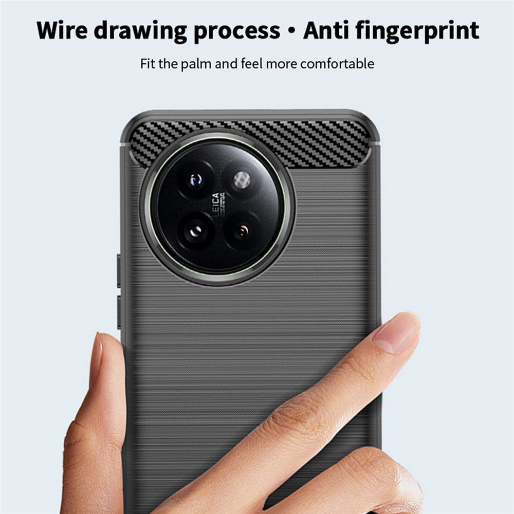 MOFI JK TPU Series-1 För Xiaomi Civi 4 Pro 5G / 14 Civi 5G Skal Borstat TPU mobilskal