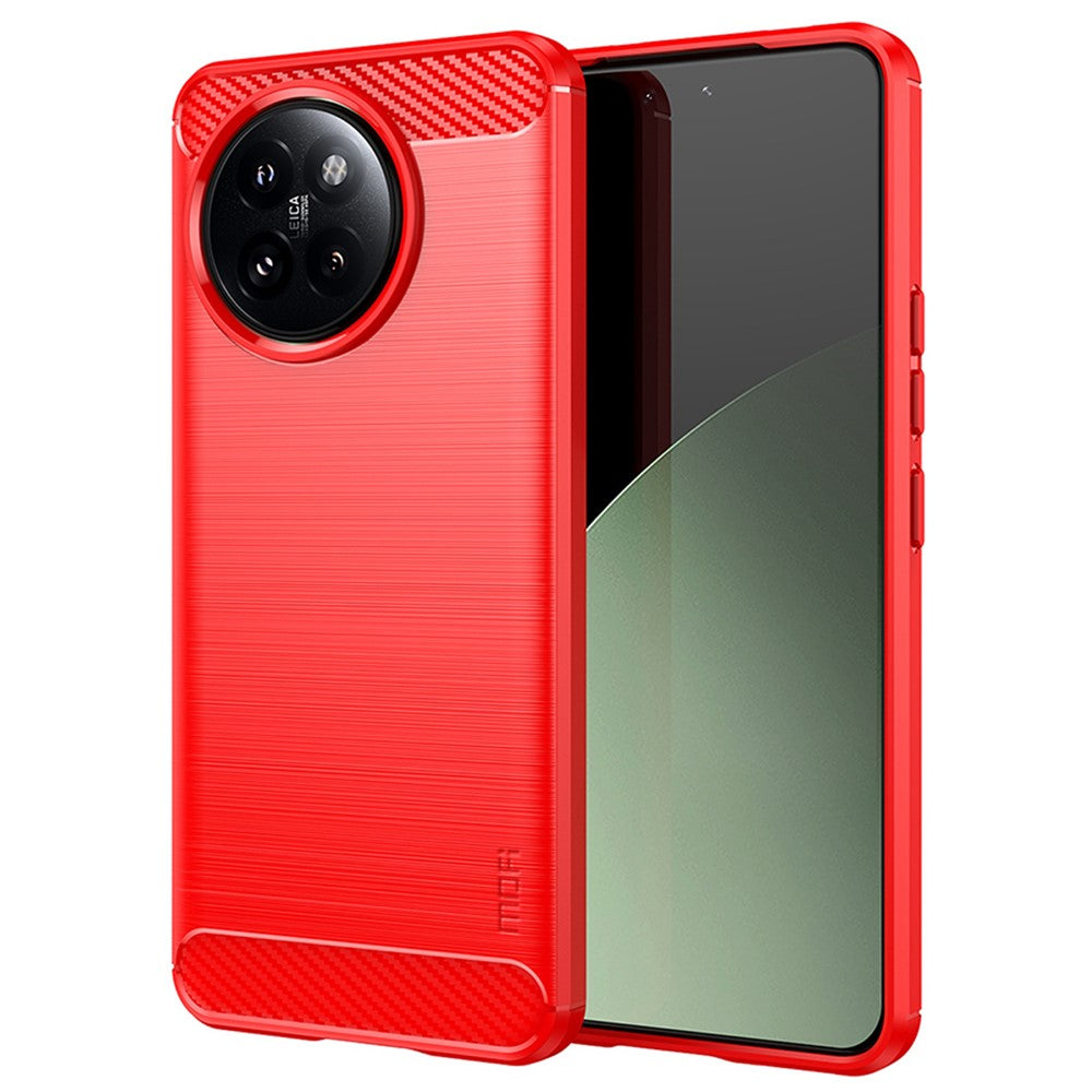 MOFI JK TPU Series-1 För Xiaomi Civi 4 Pro 5G / 14 Civi 5G Skal Borstat TPU mobilskal