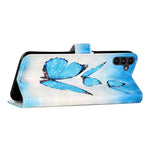 For Samsung Galaxy S24 FE Case 3D Pattern Printed Leather Phone Cover Card Holder