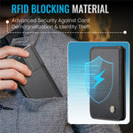 JEEHOOD J05 Samsung Galaxy S20 Ultra Cover i Læder med Aftagelig Magnetisk Kortholder