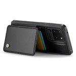 JEEHOOD J05 Samsung Galaxy S20 Ultra Cover i Læder med Aftagelig Magnetisk Kortholder