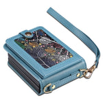 For Samsung Galaxy Z Flip7 FE 5G / Z Flip6 5G Case Leather+PC Phone Cover with Card Holder Long Strap