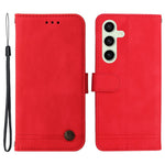 For Samsung Galaxy S24 FE Leather Wallet Cases Skin Touch Phone Cover Stand with Strap