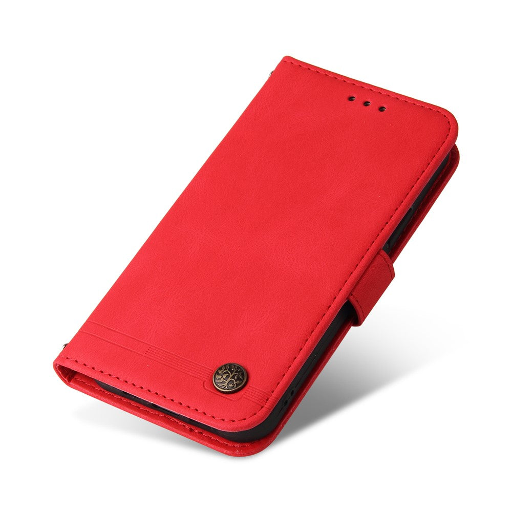 For Samsung Galaxy S24 FE Leather Wallet Cases Skin Touch Phone Cover Stand with Strap