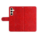For Samsung Galaxy S24 FE Wallet Case Sunflower PU Leather Phone Cover