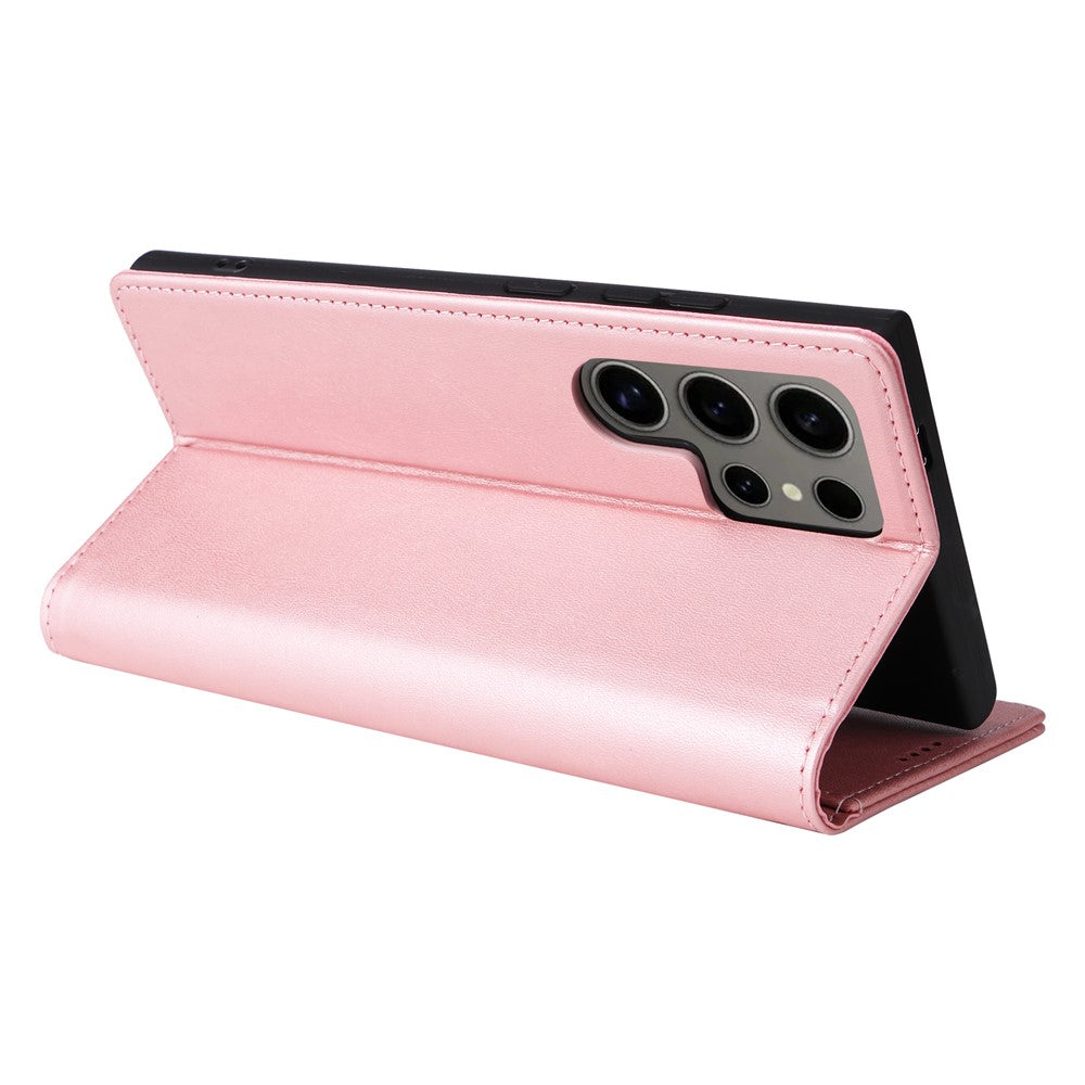For Samsung Galaxy S24 Ultra Case RFID Blocking Wallet Leather Phone Cover