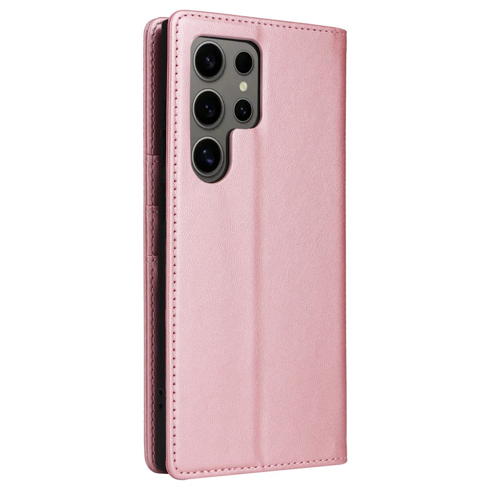 For Samsung Galaxy S24 Ultra Case RFID Blocking Wallet Leather Phone Cover