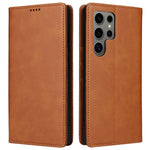 For Samsung Galaxy S24 Ultra Case RFID Blocking Wallet Leather Phone Cover