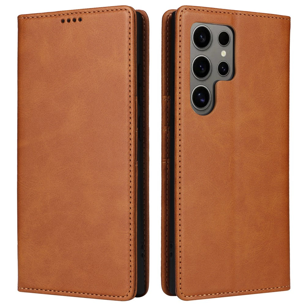 For Samsung Galaxy S24 Ultra Case RFID Blocking Wallet Leather Phone Cover
