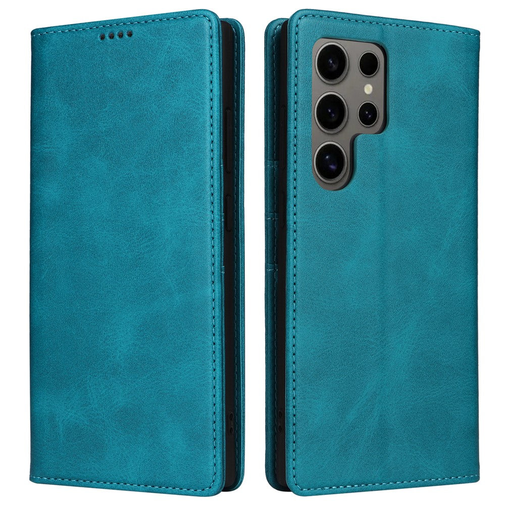 For Samsung Galaxy S24 Ultra Case RFID Blocking Wallet Leather Phone Cover