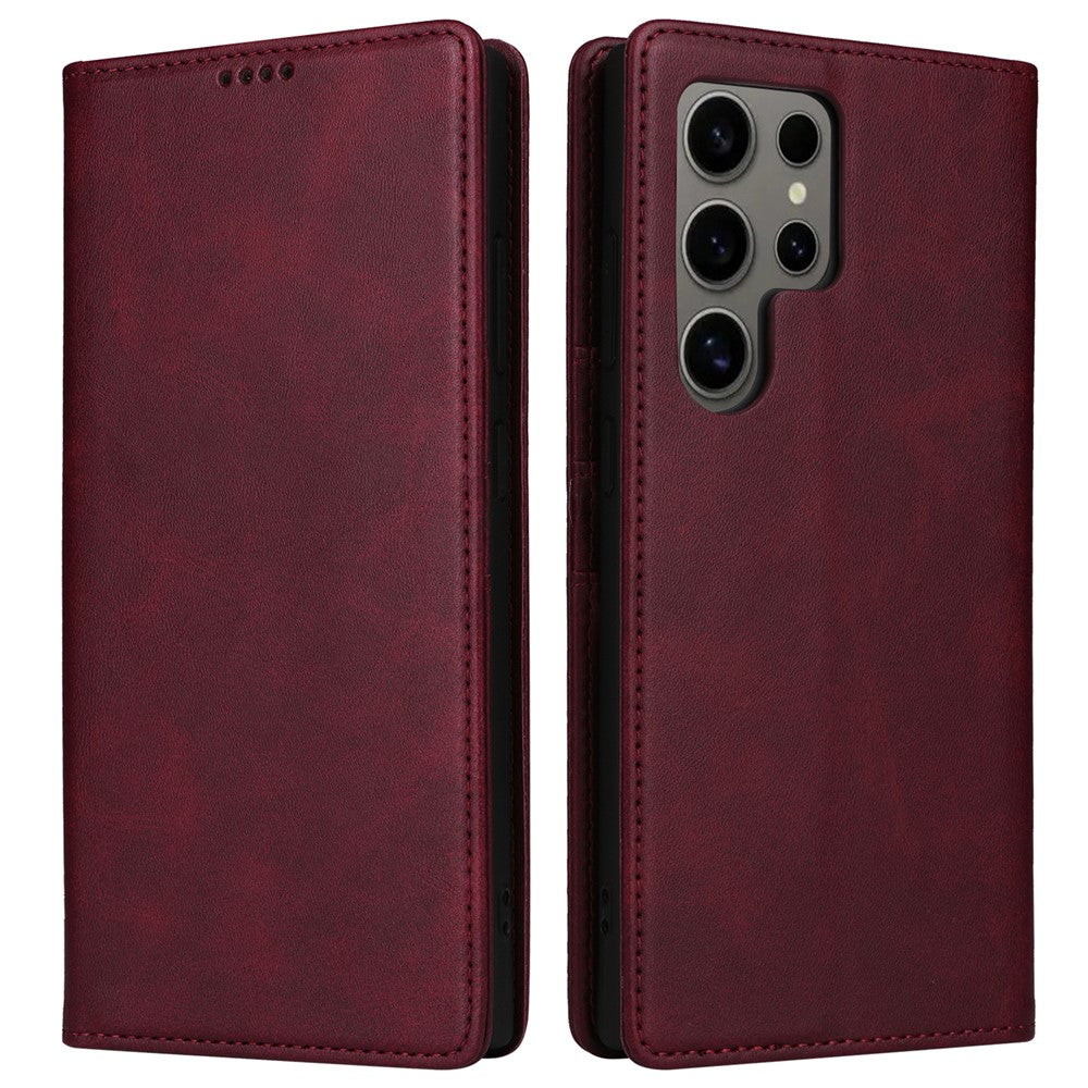 For Samsung Galaxy S24 Ultra Case RFID Blocking Wallet Leather Phone Cover