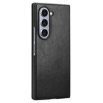 For Samsung Galaxy Z Fold6 5G Case Litchi Texture PU Leather + PC Phone Cover