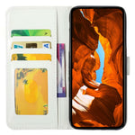 Til iPhone 16 Plus Cover Stativ Kortholder Læder Telefoncover 3D Kreativt Mønster Design