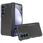 XUNDD For Samsung Galaxy Z Fold6 5G Case TPU+Acrylic Precise Cutouts Phone Cover with Screen Film / Protective Bar