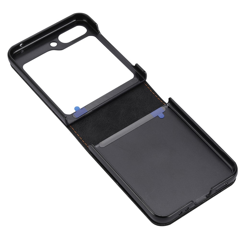 DF-05 För Samsung Galaxy Z Flip7 FE 5G / Z Flip6 5G Skal PU-läder Magnetiskt mobilskal