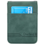 DIERFENG DF-03 kortholder-mobilcover til Samsung Galaxy Z Flip7 FE 5G / Z Flip6 5G med trykte linjer