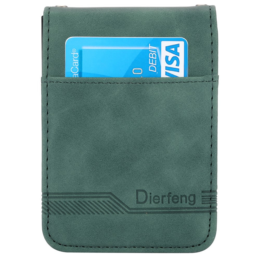 DIERFENG DF-03 kortholder-mobilcover til Samsung Galaxy Z Flip7 FE 5G / Z Flip6 5G med trykte linjer