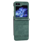 DIERFENG DF-03 kortholder-mobilcover til Samsung Galaxy Z Flip7 FE 5G / Z Flip6 5G med trykte linjer