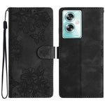 For Oppo A79 5G / A2 5G Case Butterfly Flower PU Leather Magnetic Clasp Phone Cover