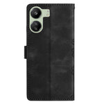 For Xiaomi Redmi 13C 4G / Poco C65 4G Case Butterfly Flower Design Leather Wallet Flip Phone Cover
