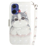 Til Motorola Moto G85 5G / S50 Neo 5G Telefoncover Pung Læder Telefonstativ Cover med Mønsterprint