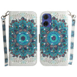 Til Motorola Moto G85 5G / S50 Neo 5G Telefoncover Pung Læder Telefonstativ Cover med Mønsterprint