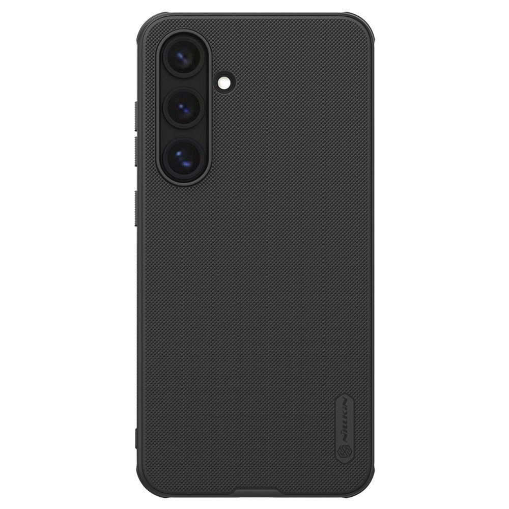 NILLKIN Super Frosted Shield Pro for Samsung Galaxy S24 FE Case PC+TPU Drop-Proof Shell Built-In Magnet Ring