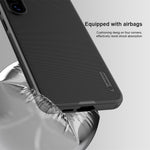 NILLKIN Super Frosted Shield Pro for Samsung Galaxy S24 FE Case PC+TPU Drop-Proof Shell Built-In Magnet Ring