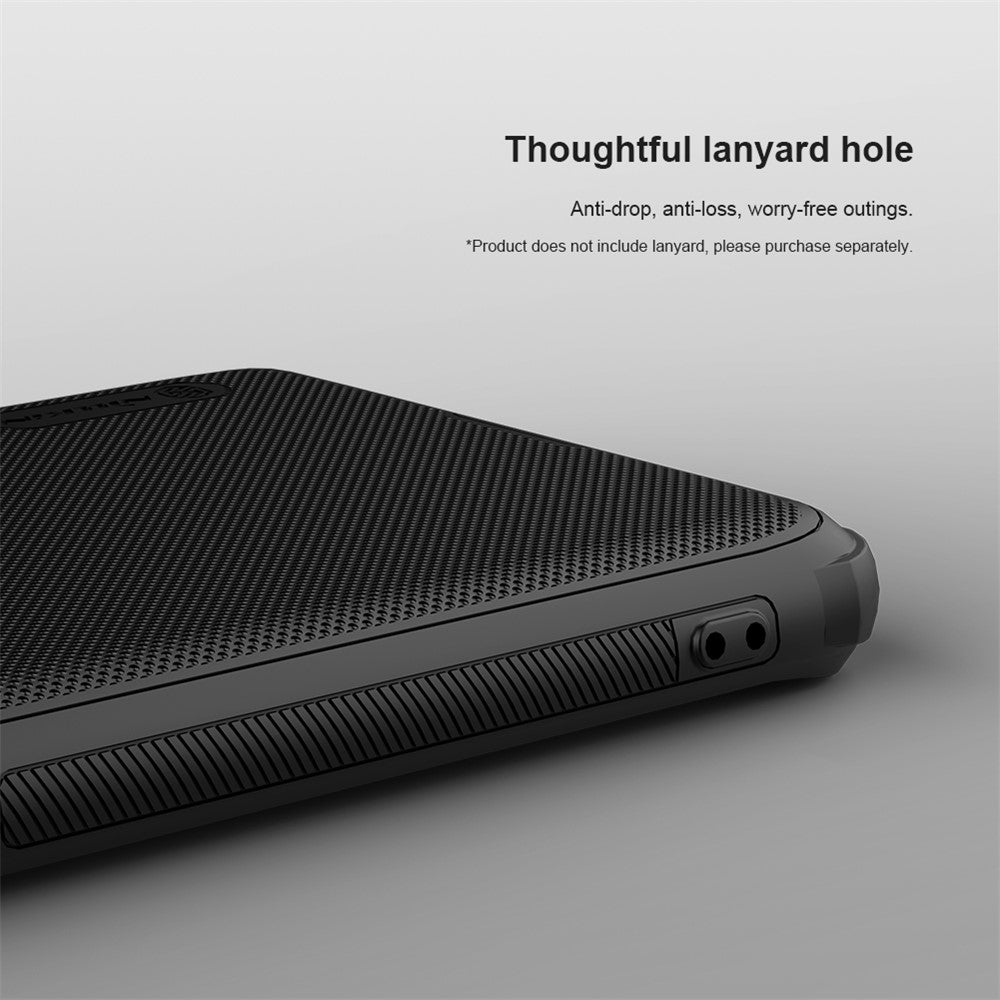 NILLKIN Super Frosted Shield Pro for Samsung Galaxy S24 FE Case PC+TPU Drop-Proof Shell Built-In Magnet Ring