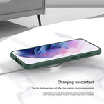 NILLKIN Super Frosted Shield Pro for Samsung Galaxy S24 FE Case PC+TPU Drop-Proof Shell Built-In Magnet Ring