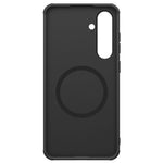 NILLKIN Super Frosted Shield Pro for Samsung Galaxy S24 FE Case PC+TPU Drop-Proof Shell Built-In Magnet Ring