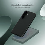 NILLKIN Super Frosted Shield Pro for Samsung Galaxy S24 FE Case PC+TPU Drop-Proof Shell Built-In Magnet Ring
