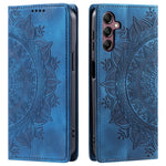 Style 010 Wallet Magnetic Phone Stand Case for Samsung Galaxy S24 FE Imprinted  PU Leather Phone Cover
