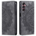 Style 010 Wallet Magnetic Phone Stand Case for Samsung Galaxy S24 FE Imprinted  PU Leather Phone Cover