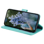 For Samsung Galaxy S24 FE Phone Stand Case Imprinted Totem PU Leather Wallet Phone Cover