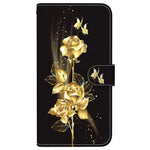 Tegnebog Telefonetui til Samsung Galaxy S24 FE TPU+PU Læder Telefonstativ Cover med Mønstertryk