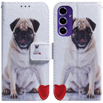 Stand Phone Case for Samsung Galaxy S24 FE Wallet Pattern Printing Leather Phone Cover