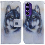 Stand Phone Case for Samsung Galaxy S24 FE Wallet Pattern Printing Leather Phone Cover