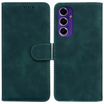 For Samsung Galaxy S24 FE Anti-Scratch Phone Case TPU + PU Leather Phone Stand Cover