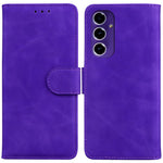 For Samsung Galaxy S24 FE Anti-Scratch Phone Case TPU + PU Leather Phone Stand Cover