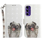 Telefoncover til Samsung Galaxy S24 FE Pung Læder Telefonstander Cover med Mønsterprint