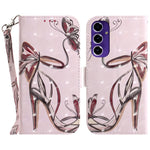 Telefoncover til Samsung Galaxy S24 FE Pung Læder Telefonstander Cover med Mønsterprint