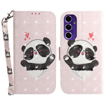 Telefoncover til Samsung Galaxy S24 FE Pung Læder Telefonstander Cover med Mønsterprint