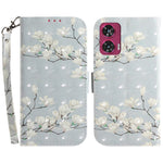 For Motorola Edge 50 Fusion 5G Stand Case Pattern Print PU Leather Wallet Phone Cover